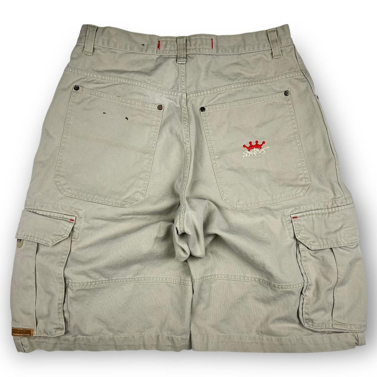 JNCO JNCO Men's Tan and Cream Shorts Size US 32 / EU 48 - 1 Thumbnail
