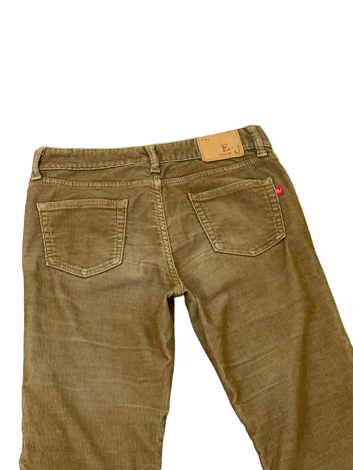 Japanese Brand Flare Jeans E.J Bobson Corduroy Stretch Slim Boot Cut 7🟦9 Size US 28 / EU 44 - 17 Thumbnail