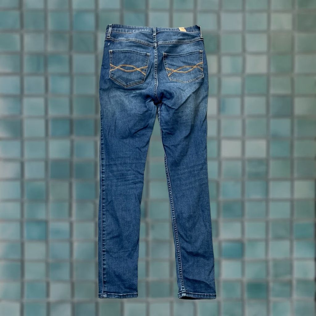 Abercrombie & Fitch Abercrombie And Fitch Womens Jeans 6S Blue Skinny Leg Denim Cotton Logo Stretch Size 28" / US 6 / IT 42 - 1 Thumbnail