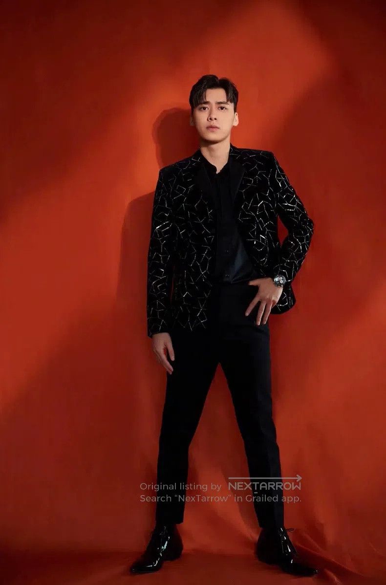Saint Laurent Paris Saint Laurent Paris Laser Velvet Suit Size US M / EU 48-50 / 2 - 8 Thumbnail