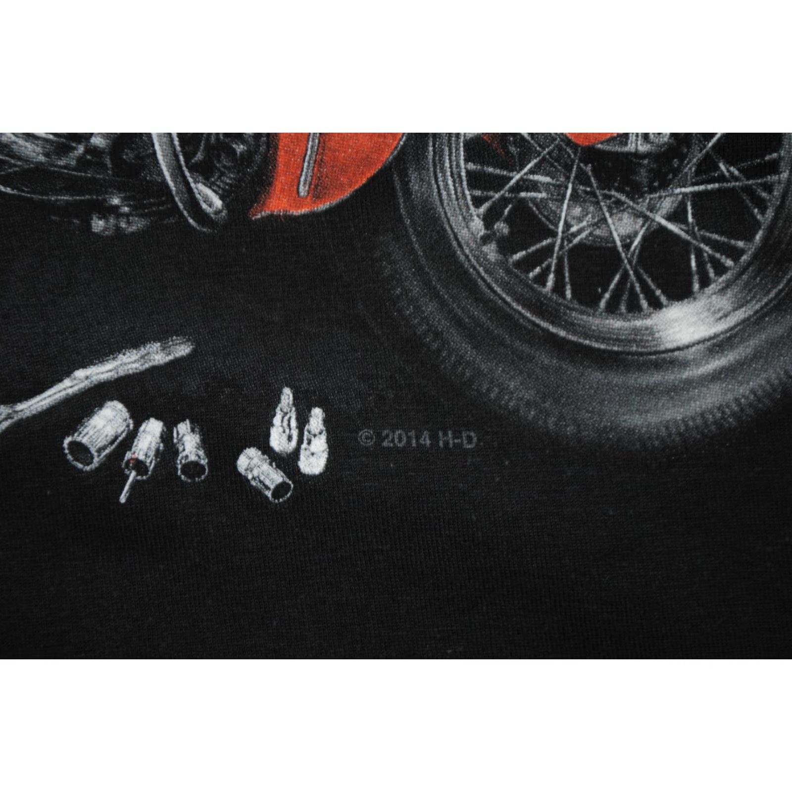 Harley Davidson Harley-Davidson Shirt Black Large Mens Short Sleeve Cotton Full Service Garage Girl R.K. StratmanT-shirt Size US L / EU 52-54 / 3 - 3 Thumbnail
