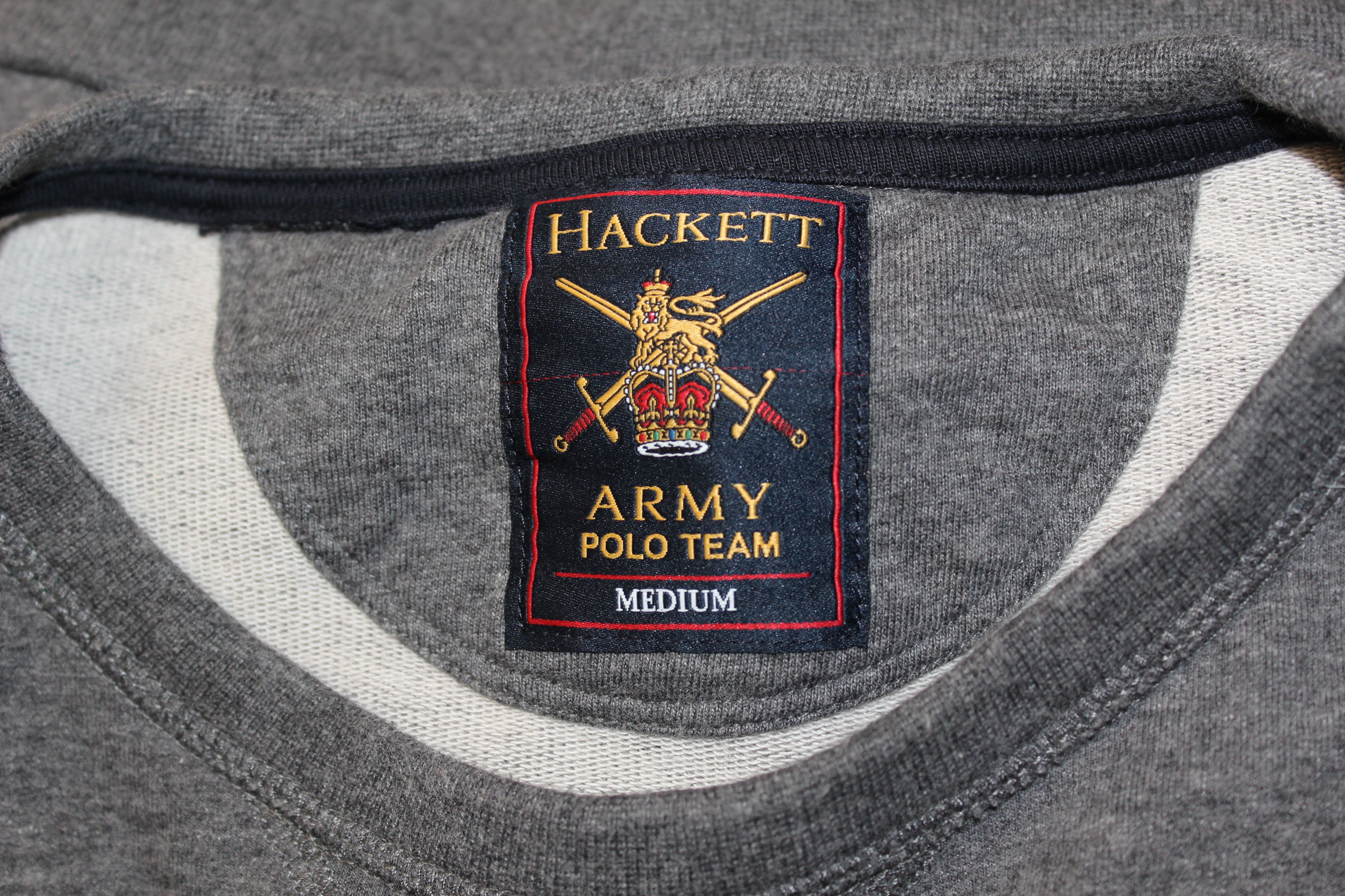 Hackett Men's Hackett Big Logo Gray Sweatshirt Size M Size US M / EU 48-50 / 2 - 6 Thumbnail