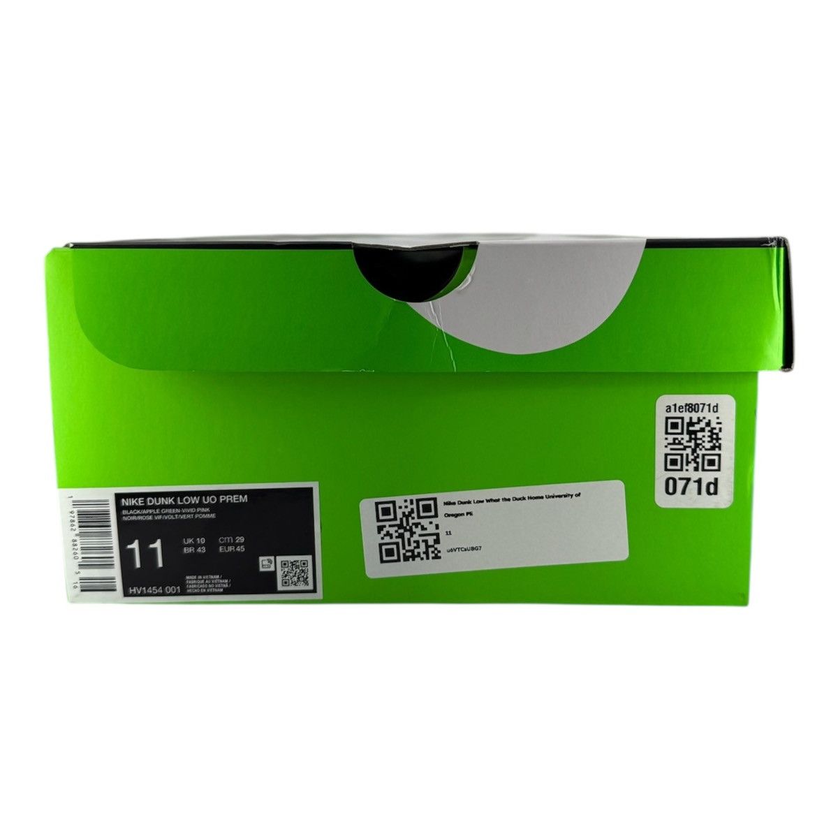 Nike Dunk Low What the Duck Home University of Oregon PE Size US 8.5 / EU 41-42 - 8 Thumbnail