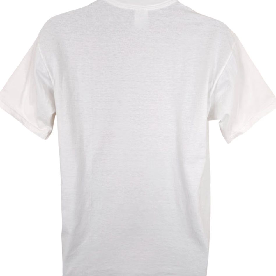 Jerzees VINTAGE Jerzees Softball T Shirt Mens Large White 90s Little League Las Vegas USA Size US L / EU 52-54 / 3 - 6 Thumbnail