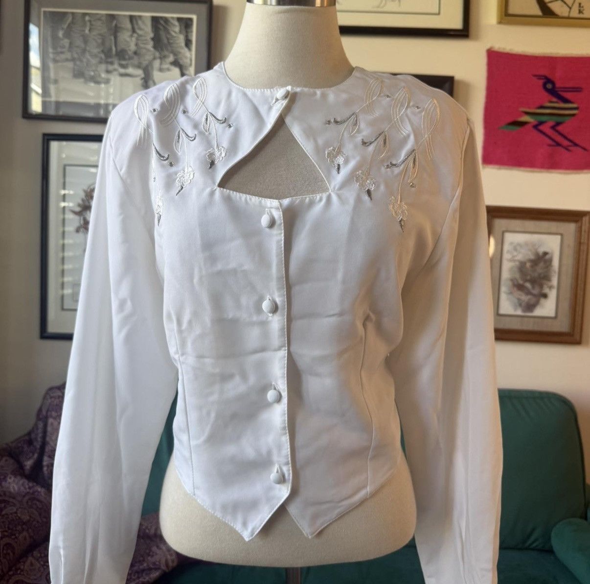 Other Authentic Ranchwear Western Blouse Size M / US 6-8 / IT 42-44 - 1 Thumbnail