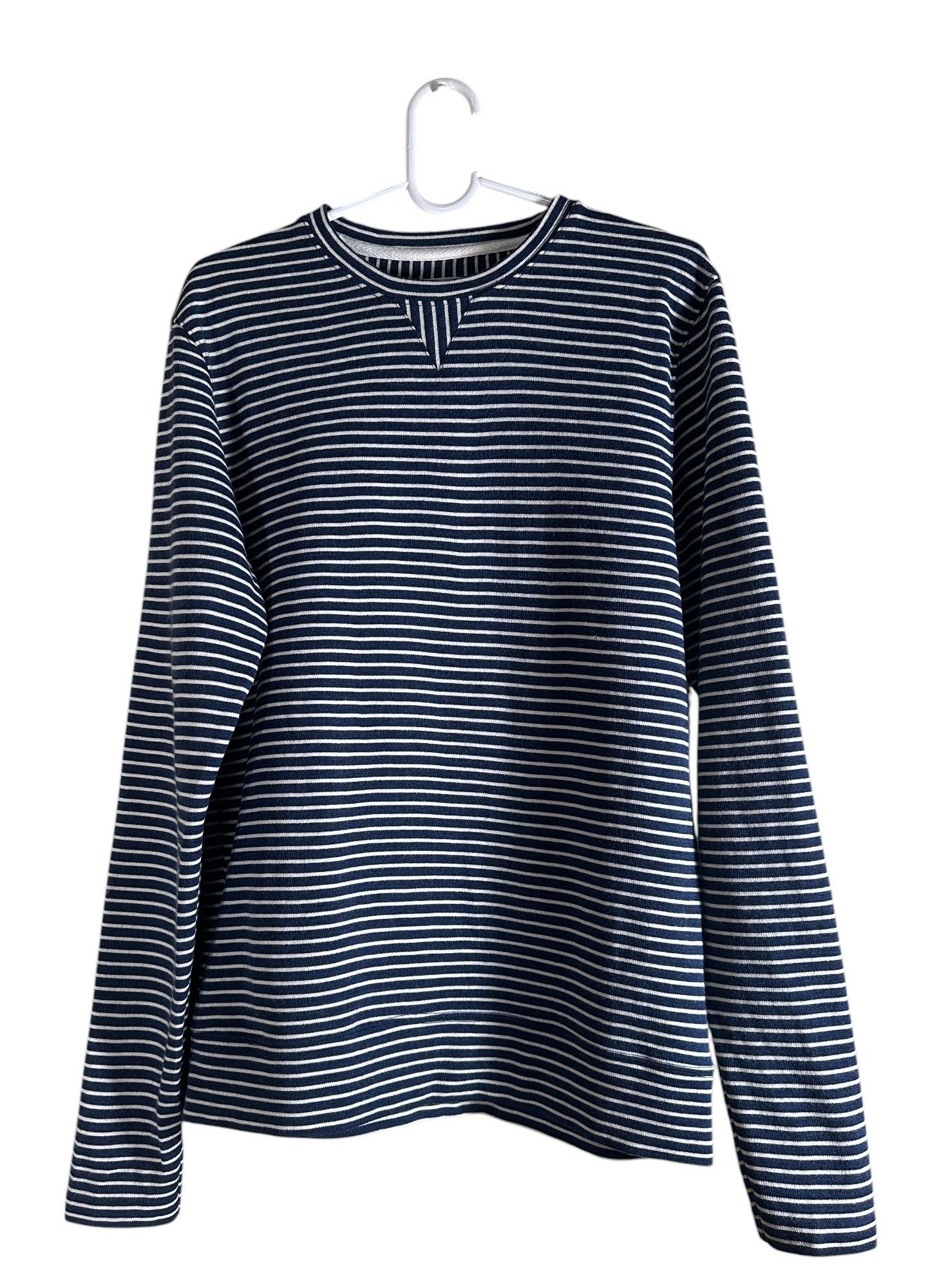 Norse Projects Wool Striped Blue Blouse Jumper Size US M / EU 48-50 / 2 - 1 Thumbnail