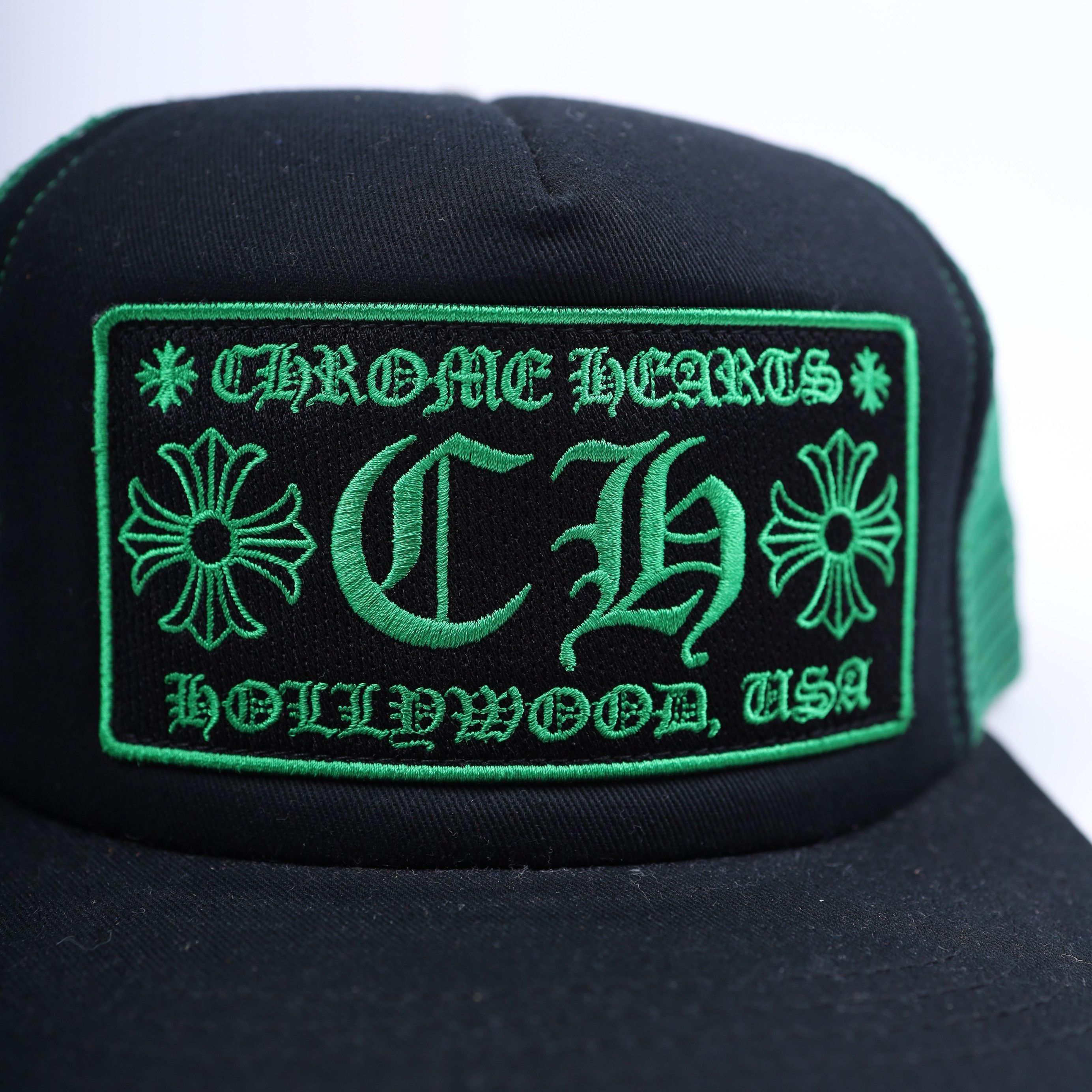 Chrome Hearts CH Hollywood Trucker Hat Size ONE SIZE - 3 Thumbnail