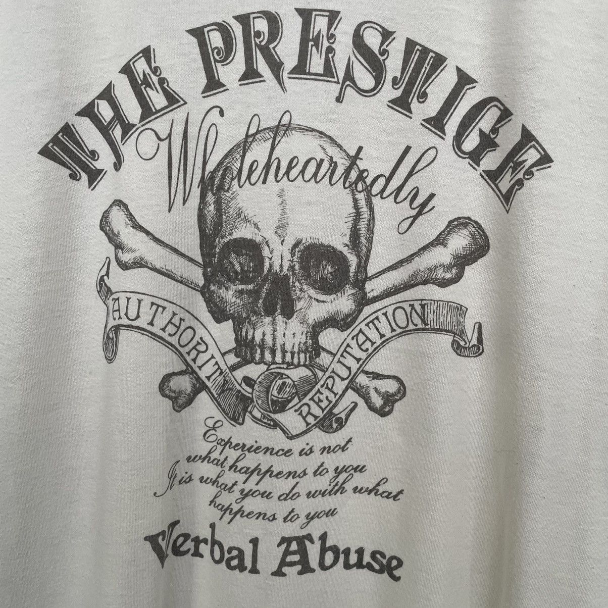Hysteric Glamour × If Six Was Nine × Japanese Brand The Prestige Seditionaries Poem Skulls Hysterics Tee Size US L / EU 52-54 / 3 - 2 Thumbnail