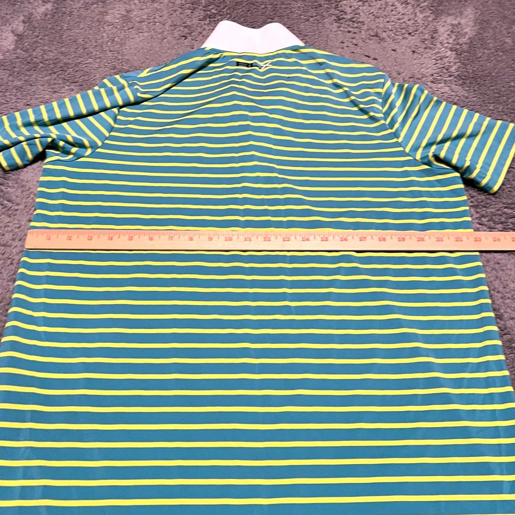 Ralph Lauren Ralph Lauren RLX Golf Polo Shirt Mens Large 2016 Ryder Cup USA Hazletine Striped Green L Mens Size US L / EU 52-54 / 3 - 5 Thumbnail