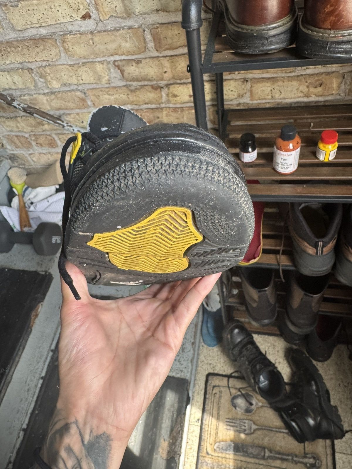 Jordan Brand 2012 thunder yellow Size US 12 / EU 45 - 9 Thumbnail