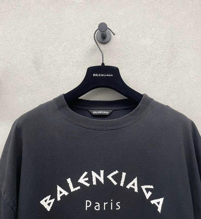 Balenciaga Balenciaga Marathon Running Pattern Letter Printed Casual Size US S / EU 44-46 / 1 - 4 Thumbnail