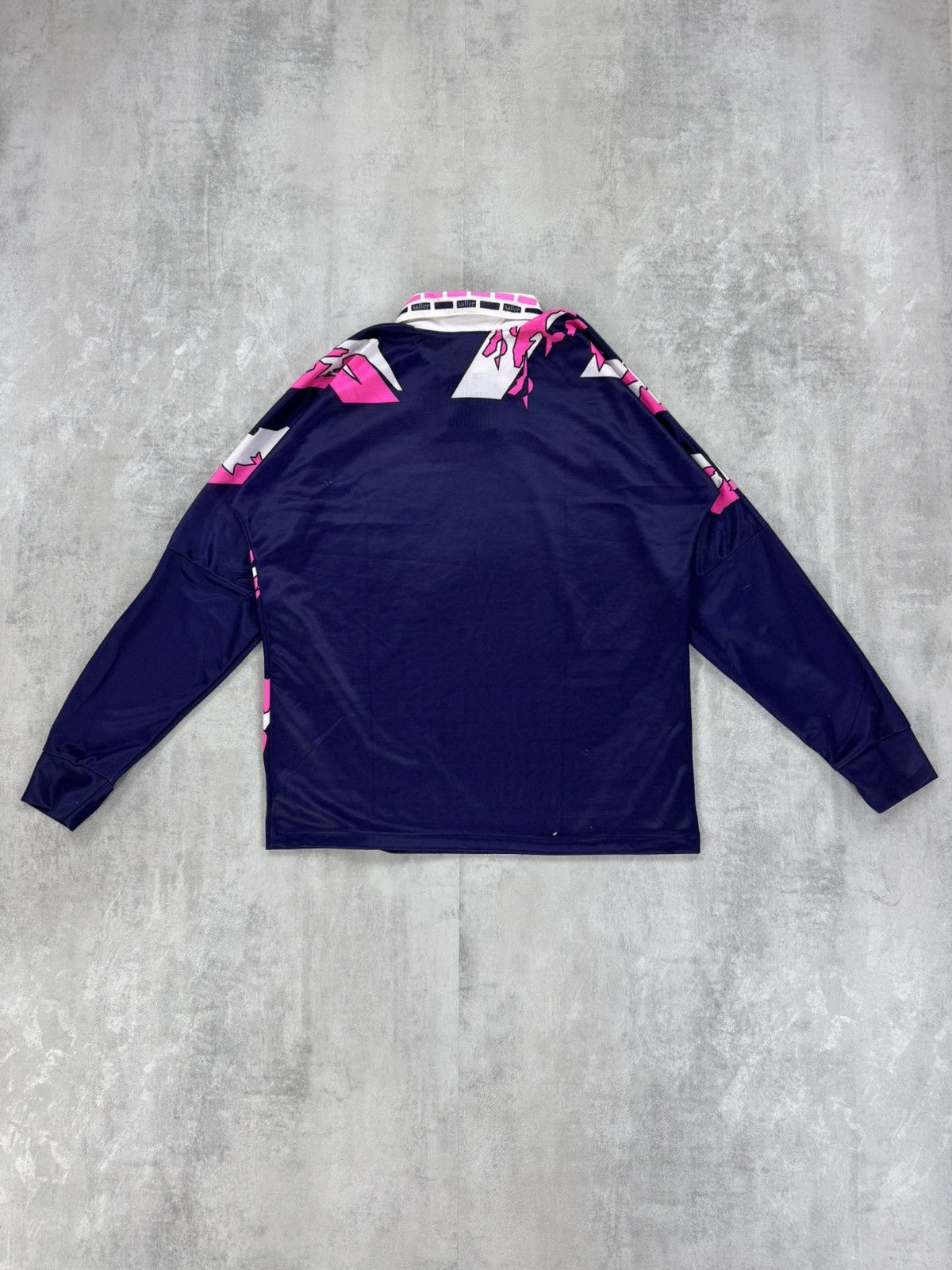 Vintage Vintage saller Soccers polo Multicolour long sleeve Mens Size US XL / EU 56 / 4 - 7 Thumbnail