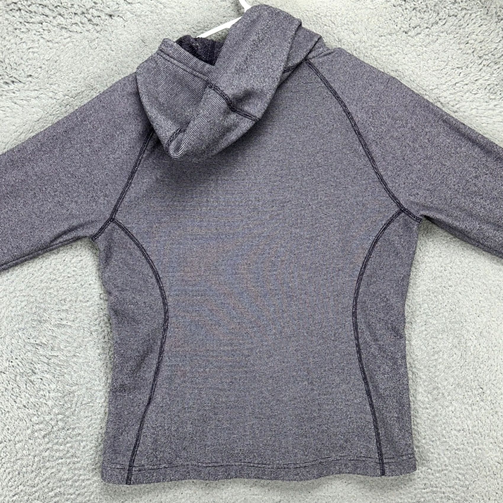 The North Face VINTAGE The North Face Womens Fleece Full Zip Jacket Medium Purple Hoodie Long Sleeve Size M / US 6-8 / IT 42-44 - 3 Thumbnail