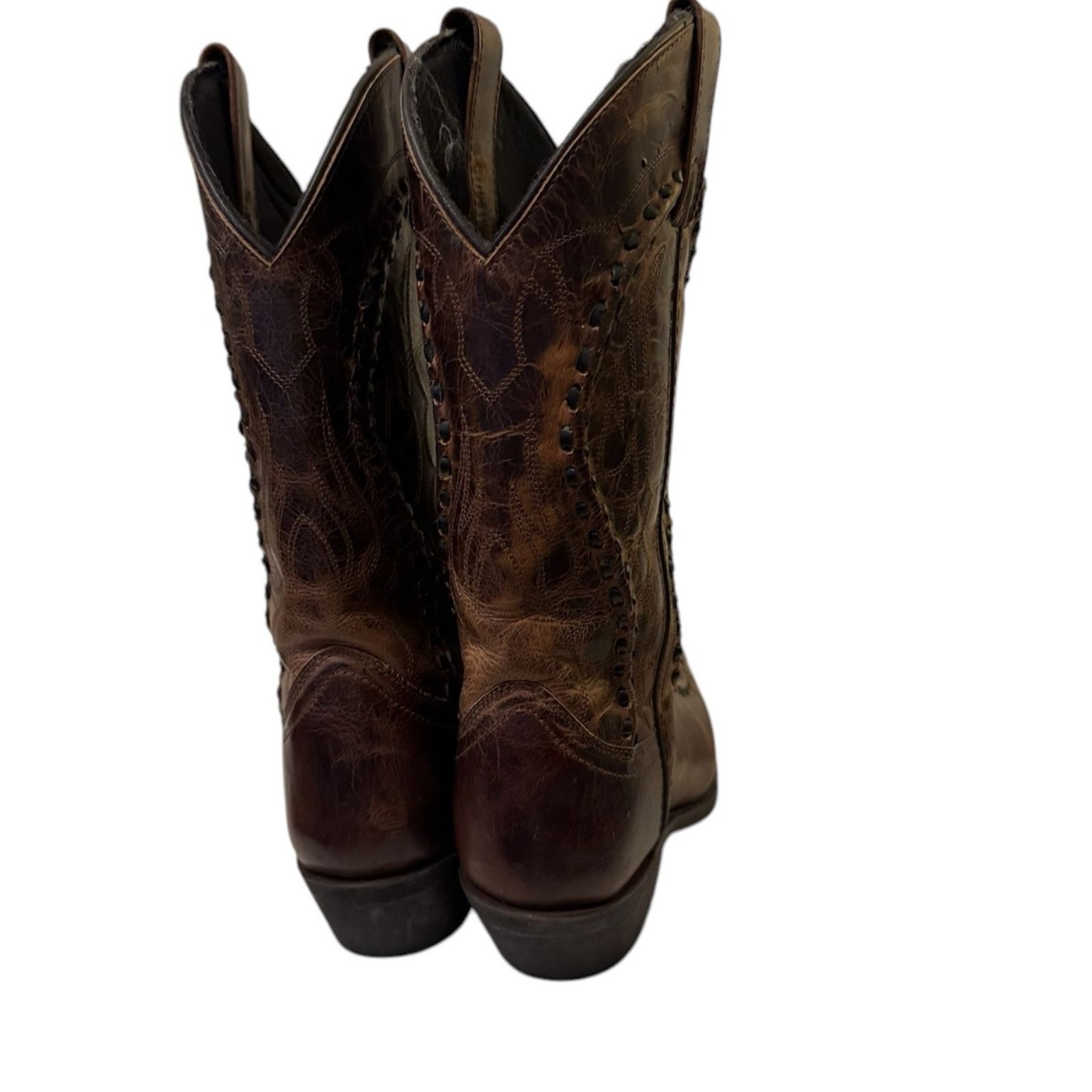 NBDN Nobrandedon VTG mens Laredo Laramie Boots Size US 7.5 / EU 40-41 - 4 Thumbnail