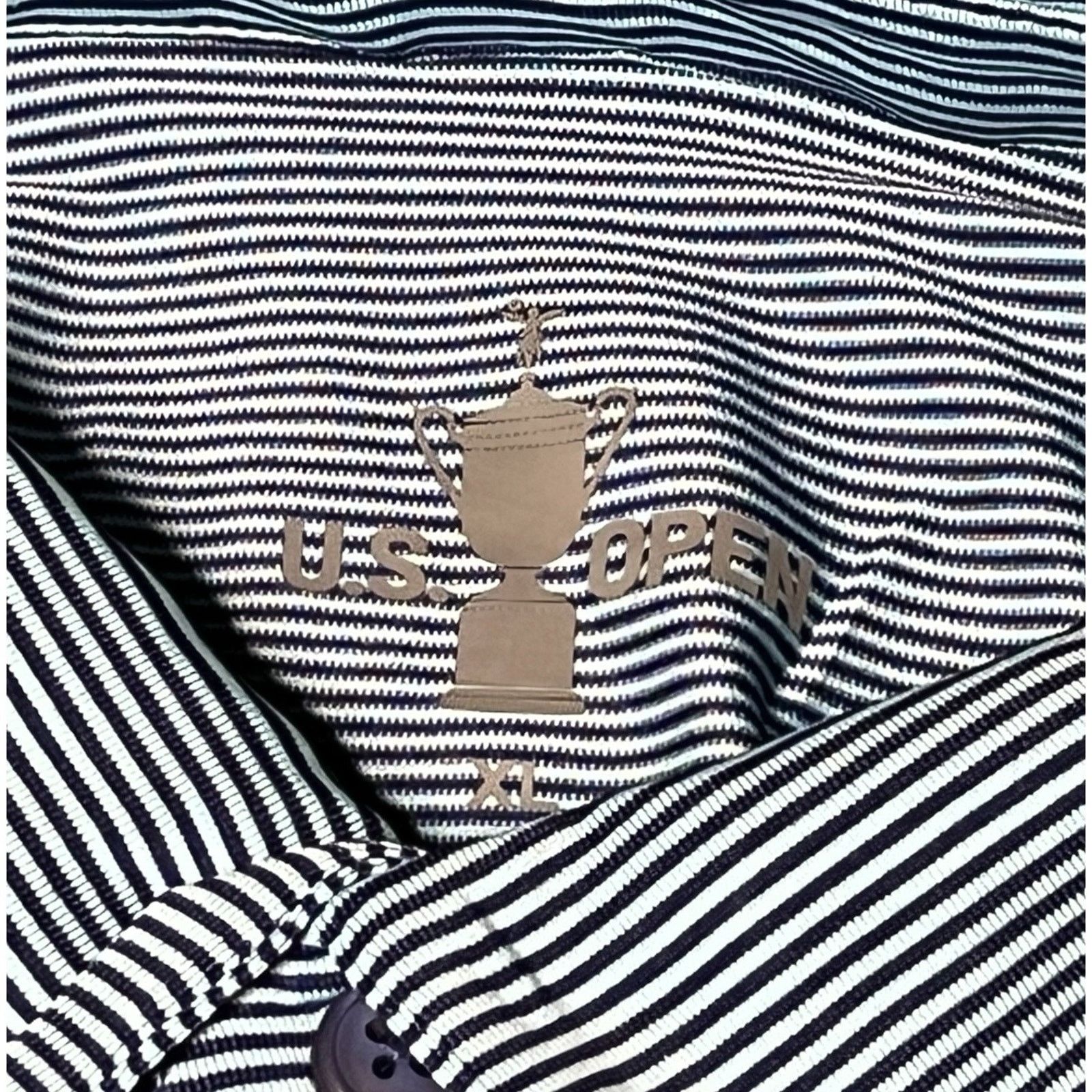 Golf Wang US Open USGA LACC Blue Golf Performance Polo XL 123rd NWT Size US XL / EU 56 / 4 - 3 Thumbnail