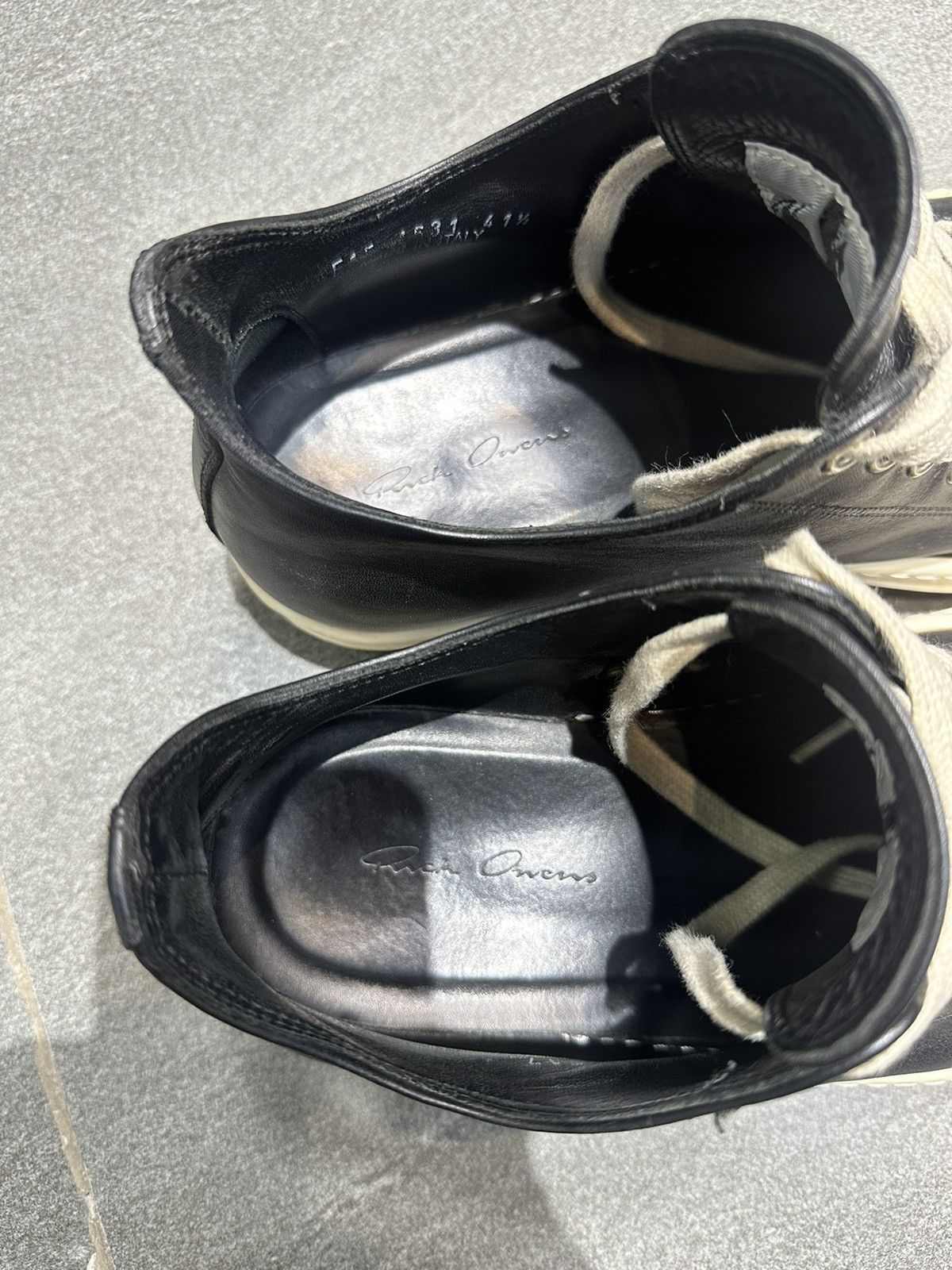 Rick Owens Rick Owens Low Top Sneakers Size US 8.5 / EU 41-42 - 6 Thumbnail