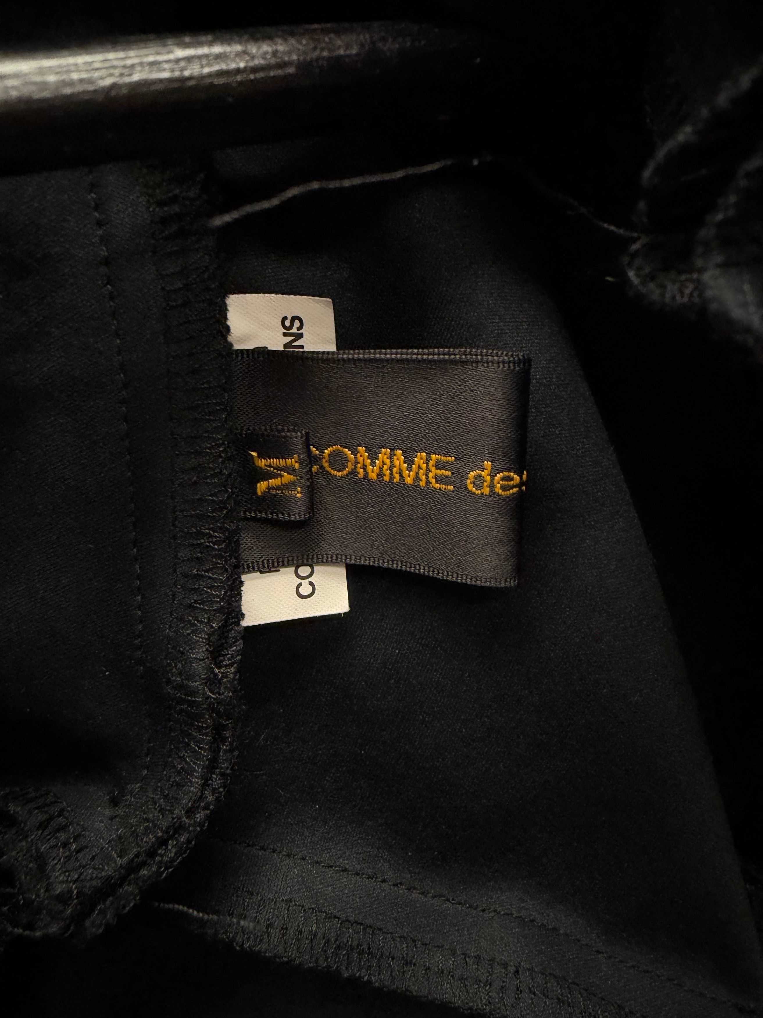 Comme des Garcons SS2009 Comme Des Garçons ‘Football’ Hexagonal Patterned Black Runway Top Size US M / EU 48-50 / 2 - 3 Thumbnail