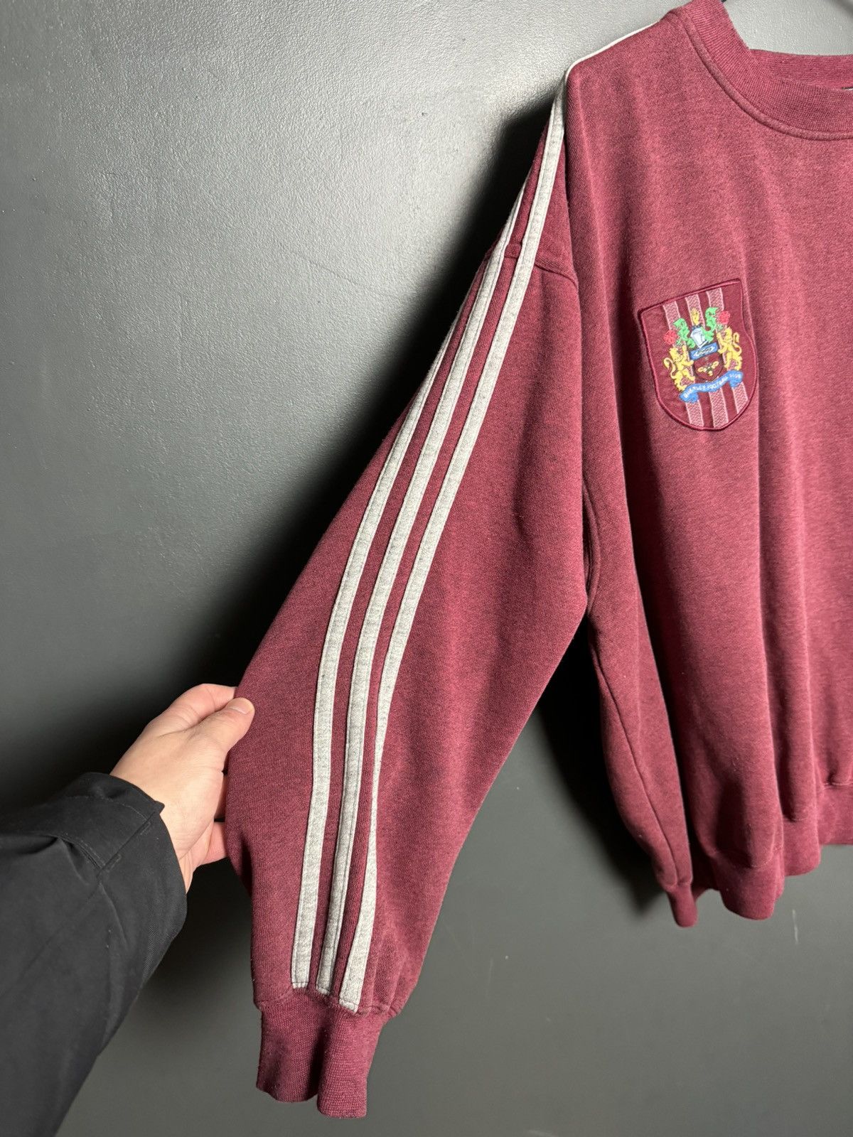 Adidas Vintage Burnley Training Football Sweatshirt Size US L / EU 52-54 / 3 - 4 Thumbnail