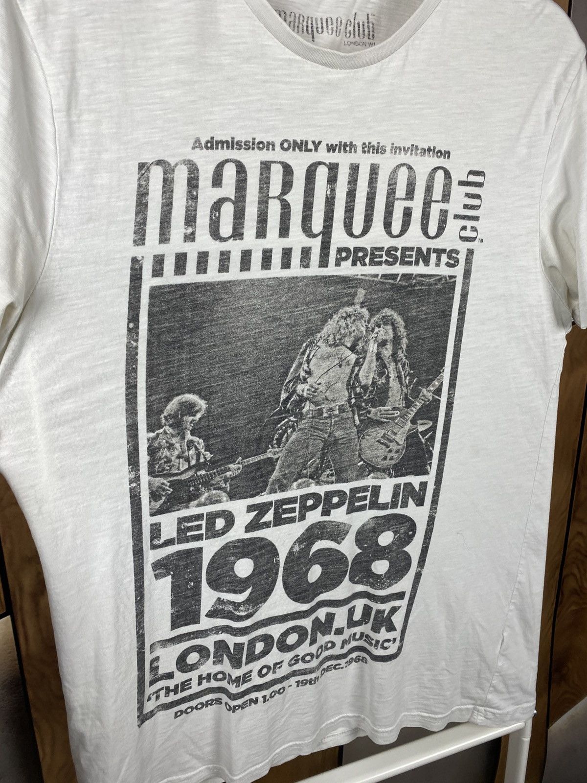 Band Tees 🎸T-Shirt Led Zeppelin Marquee Club London U.K. Tee🎸 Size US S / EU 44-46 / 1 - 2 Thumbnail