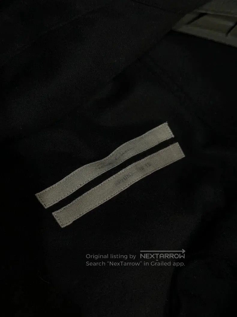 Rick Owens Rick Owens 15FW Asymmetric Collar Wool Shirt . Size US L / EU 52-54 / 3 - 9 Thumbnail