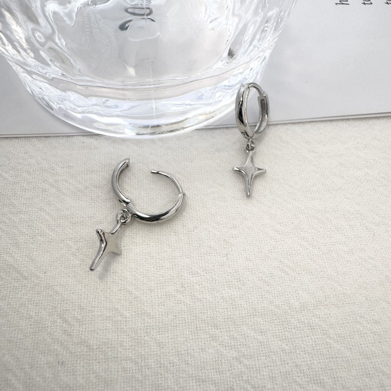 Other Star Dangle Drop Earrings for Men Women Unisex Earrings Size ONE SIZE - 3 Thumbnail