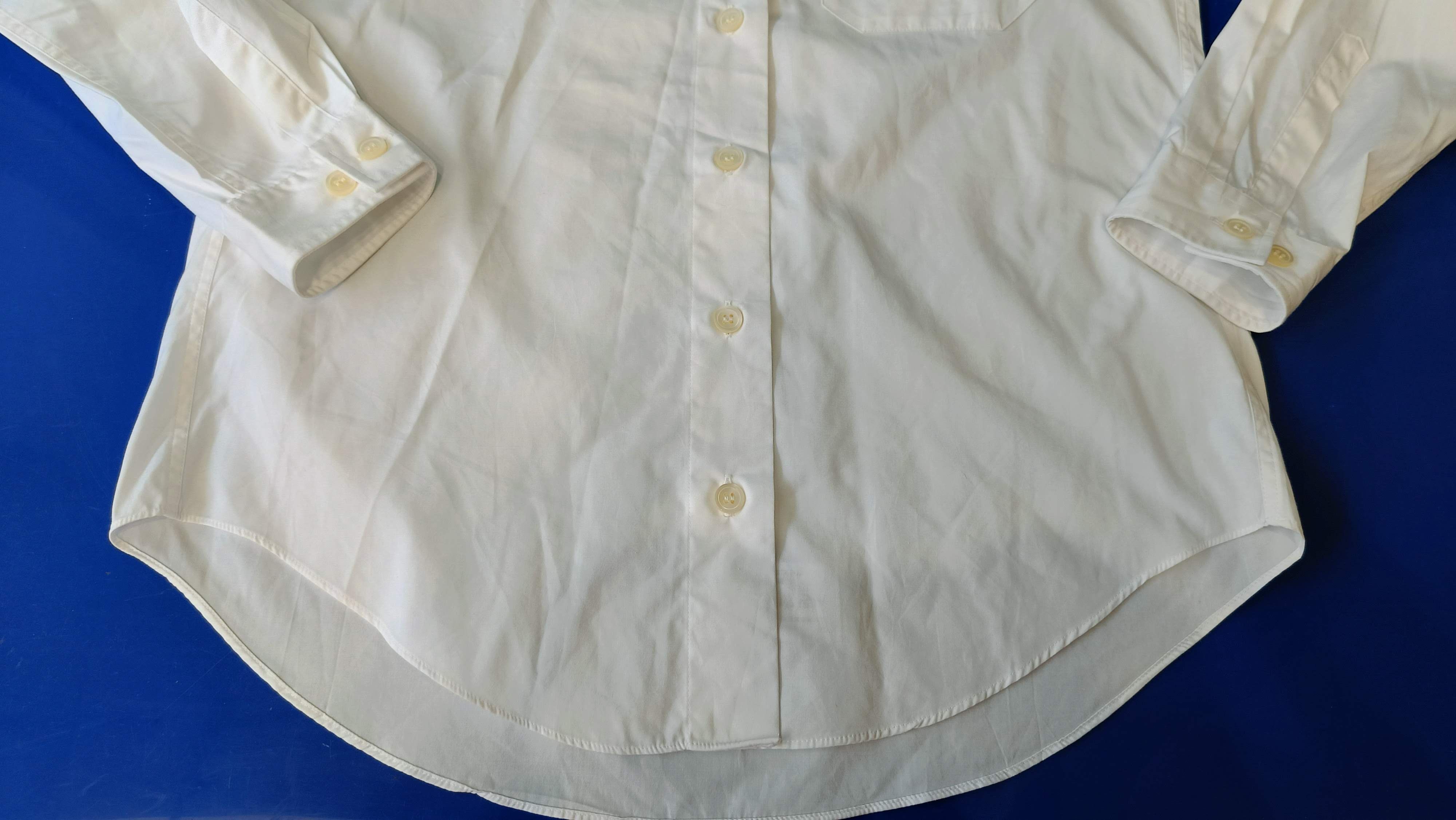 Yohji Yamamoto Yohji Yamamoto Central Japan Railway Company plain shirt Size S / US 4 / IT 40 - 11 Thumbnail