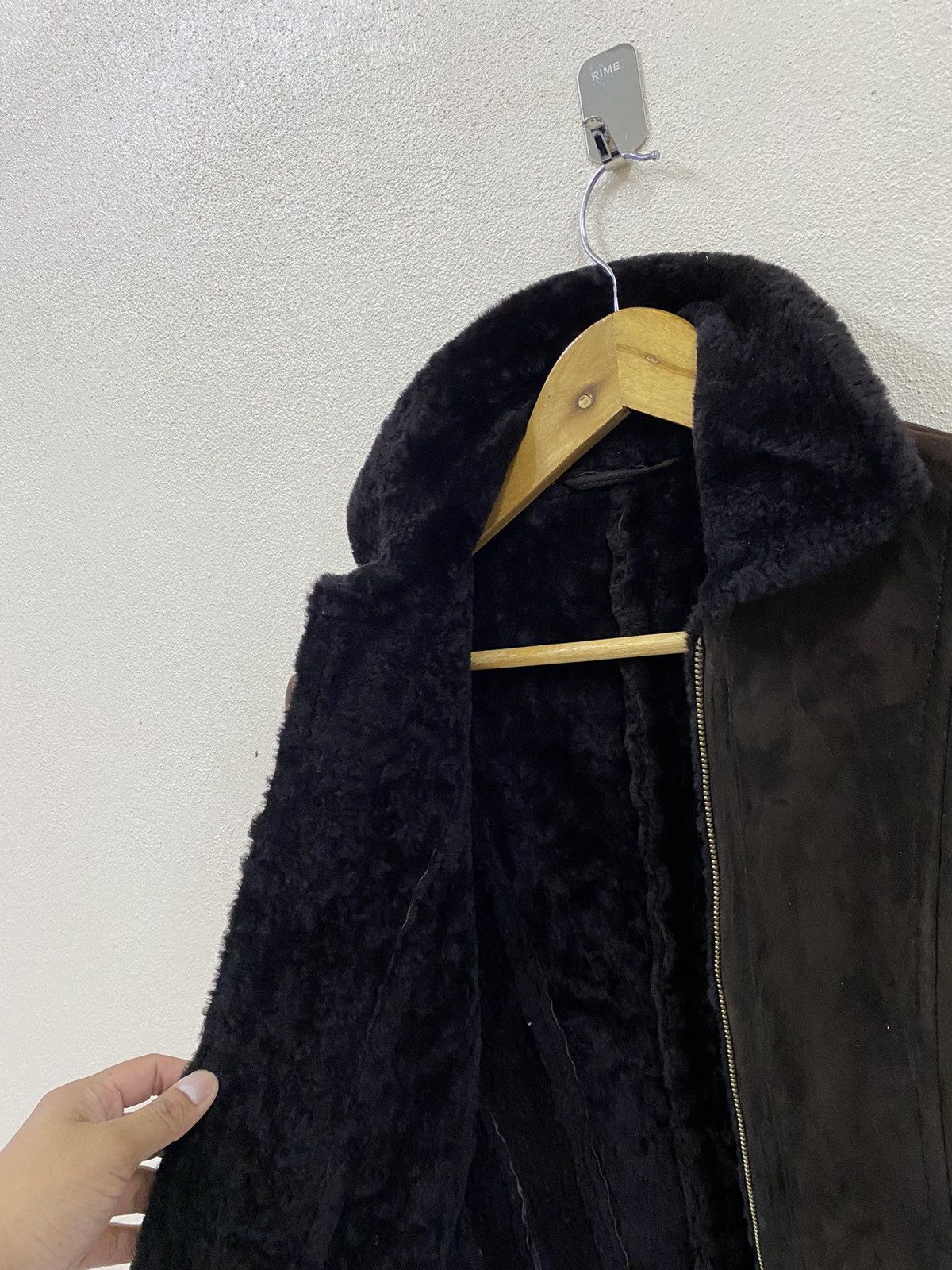 Max Mara Weekend Max Mara Leather Verra Pelle Jacket Size XS / US 0-2 / IT 36-38 - 7 Thumbnail