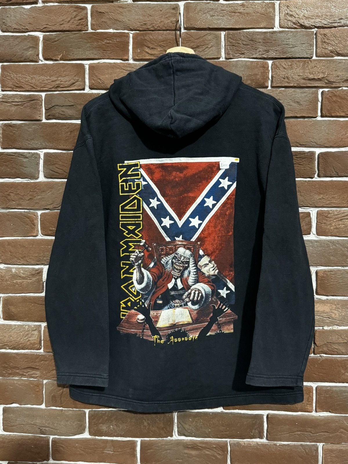 Band Tees Rare 90s Iron Maiden The Assassin Heavy Metal Hoodie L Black Size US L / EU 52-54 / 3 - 1 Thumbnail