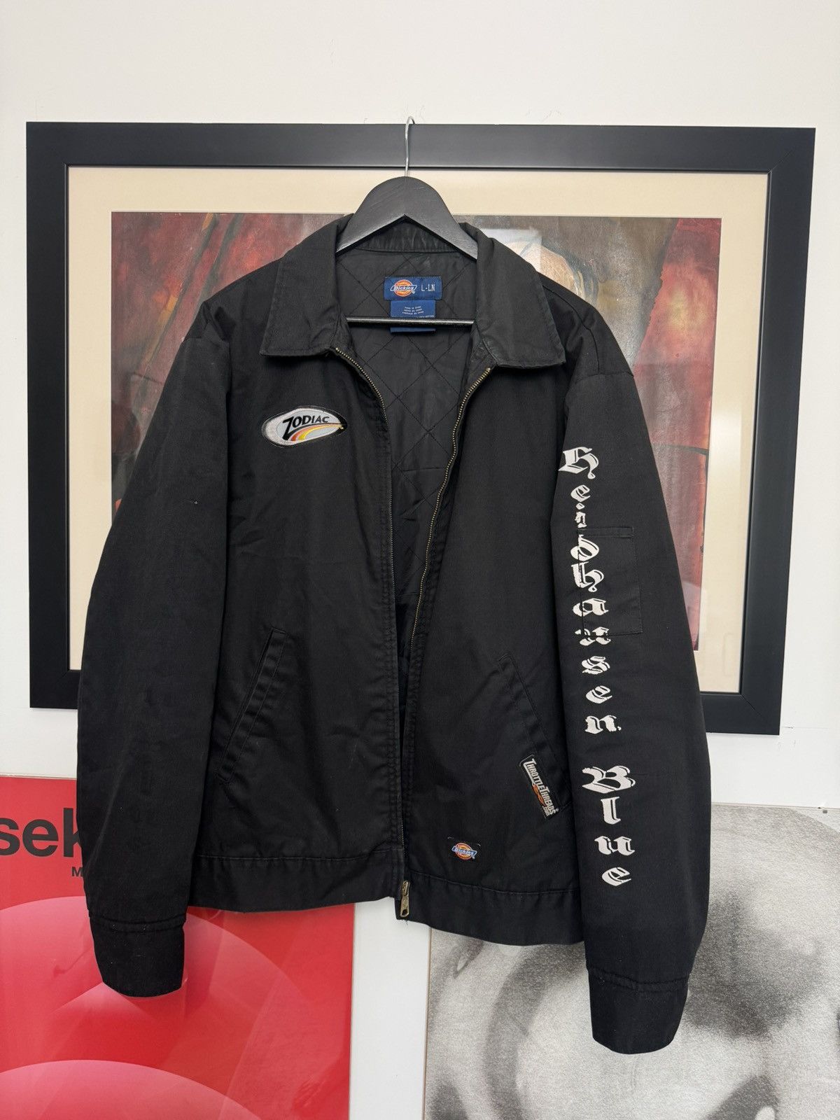 Dickies Dickies Workwear Vintage Jacket Zodiac Detroit Streetwear Size US L / EU 52-54 / 3 - 1 Thumbnail