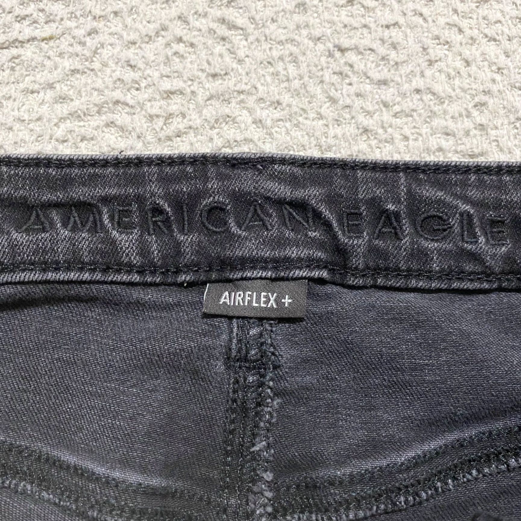 American Eagle Outfitters American Eagle Outfitters Jeans 30x34 Mens Athletic Straight Dark Gray Denim 5-Pocket Straight Fit Size US 30 / EU 46 - 3 Thumbnail