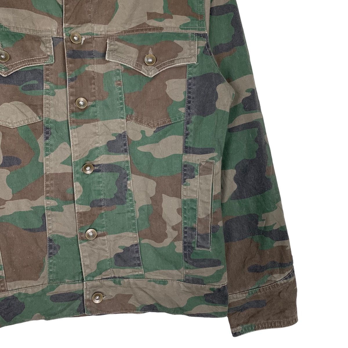 Japanese Brand Army Military Style Camo Type 3 Jacket #0833-C37 Size US S / EU 44-46 / 1 - 4 Thumbnail
