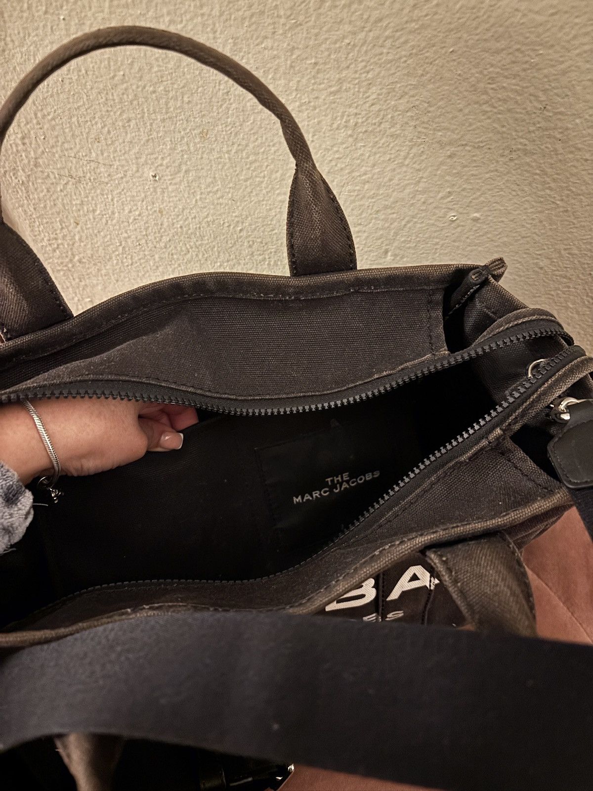 Marc Jacobs Black Marco Jacob Tote Bag Size ONE SIZE - 3 Thumbnail