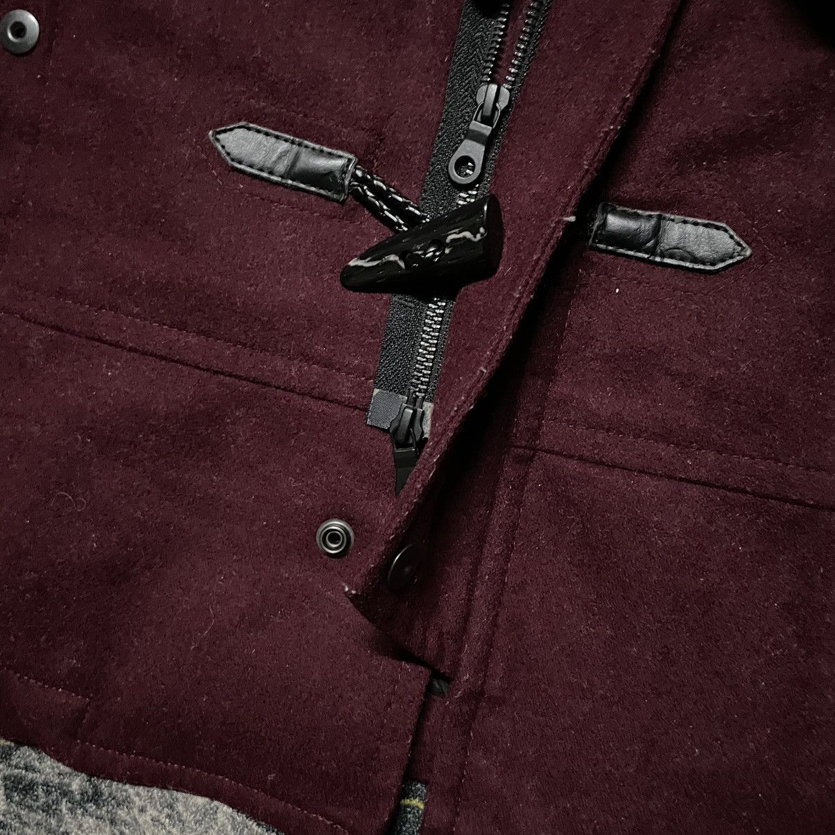 🌏Archive🌏 - NICOLE CLUB FOR MEN WOOL DUFFLE COATS HOOD