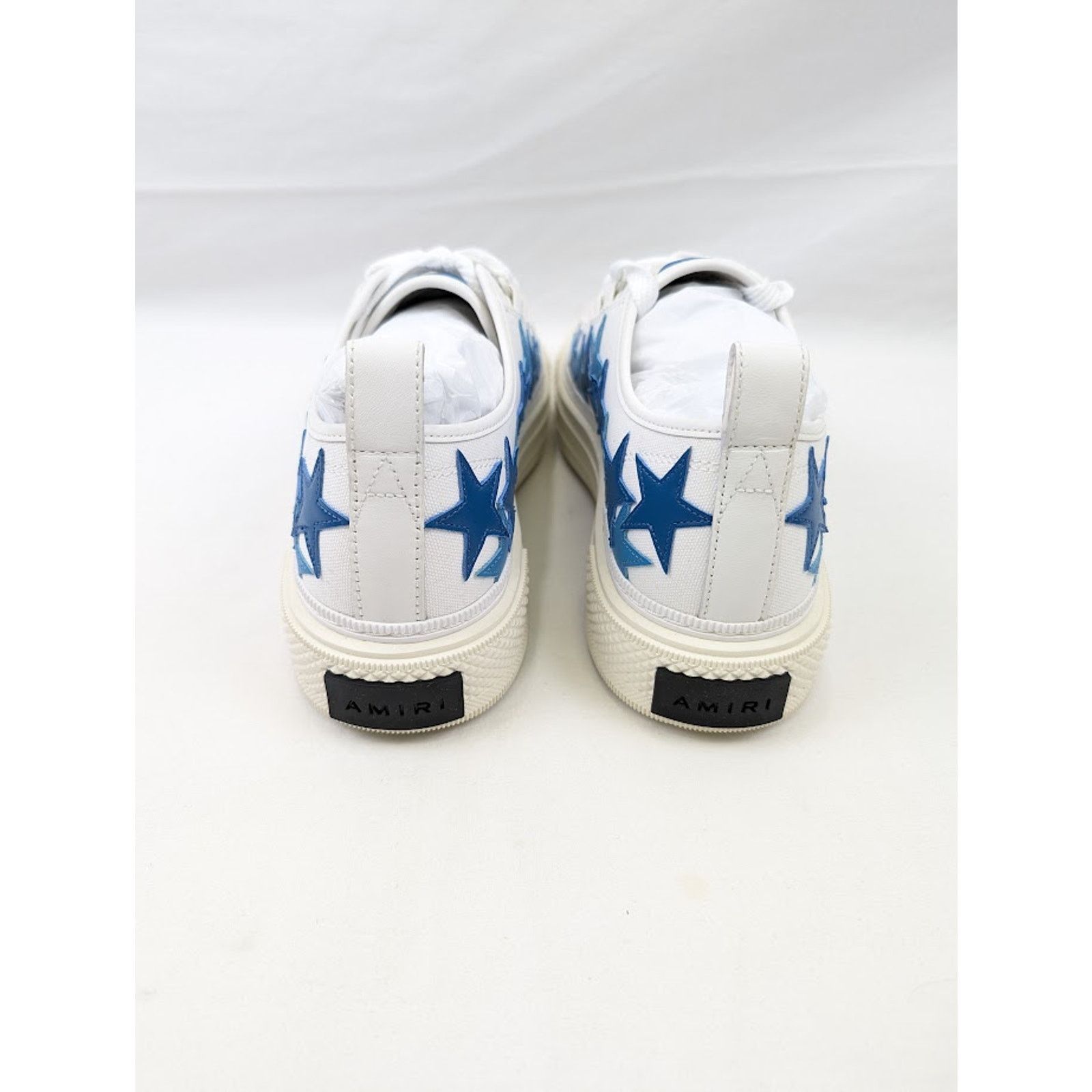 Amiri o1rshd1 Stars Court Low-Top Sneakers in Blue Size US 11 / EU 44 - 17 Thumbnail