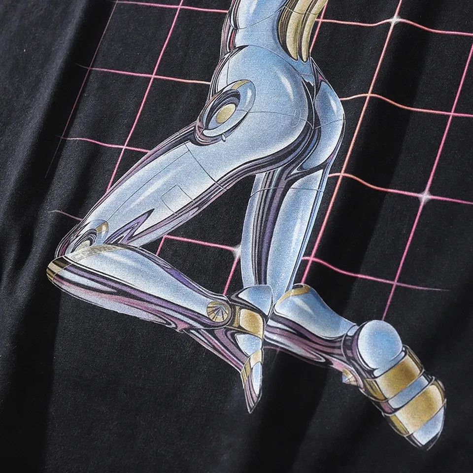 Japanese Brand × Vintage 90s Vintage Design Printed T Shirt Size US L / EU 52-54 / 3 - 5 Thumbnail