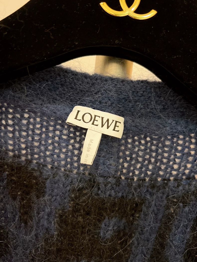 Loewe LOEWE Polar bear long knit cardigan Size XS / US 0-2 / IT 36-38 - 8 Thumbnail