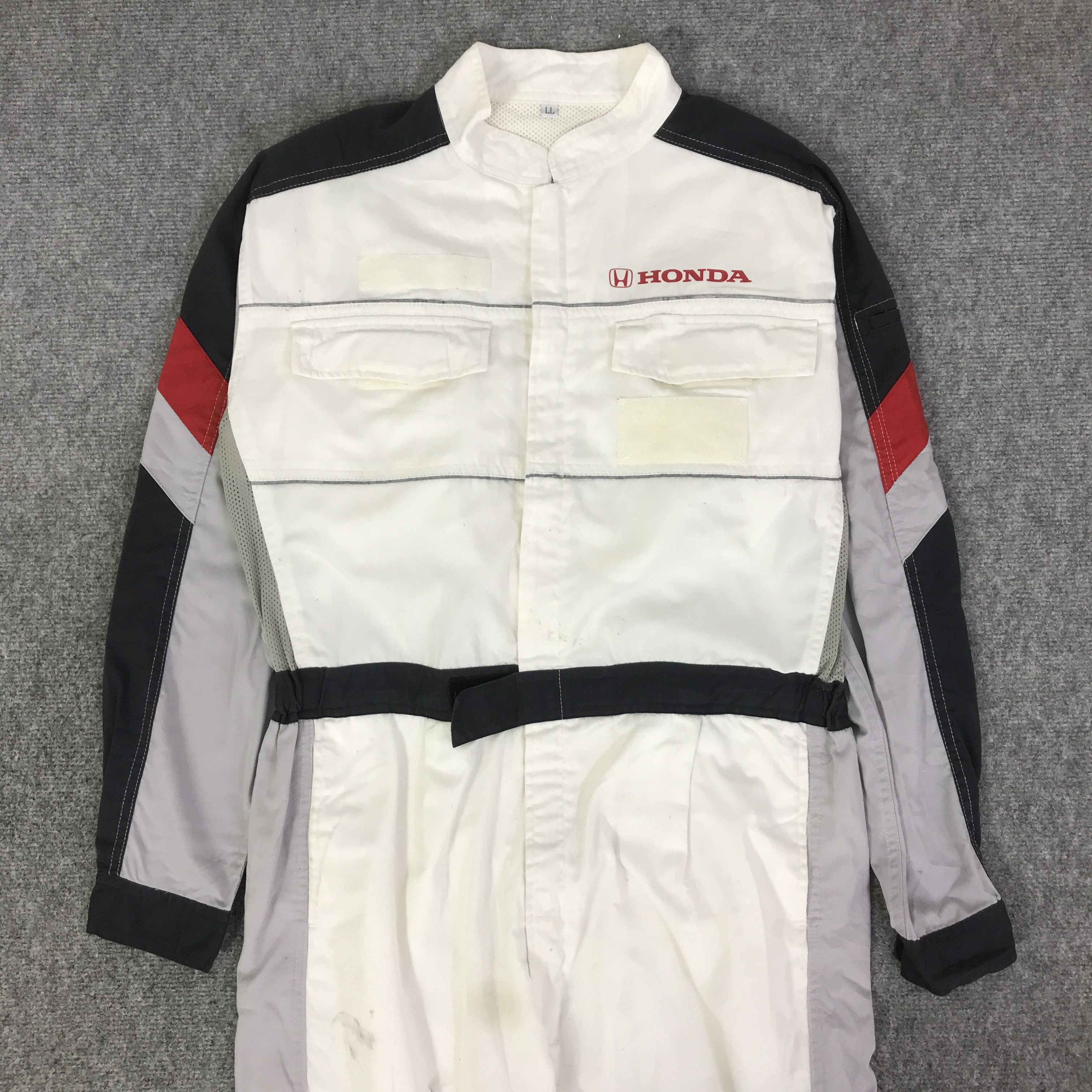 Japanese Brand HONDA RACING COVERALL K97B13 Size US L / EU 52-54 / 3 - 4 Thumbnail