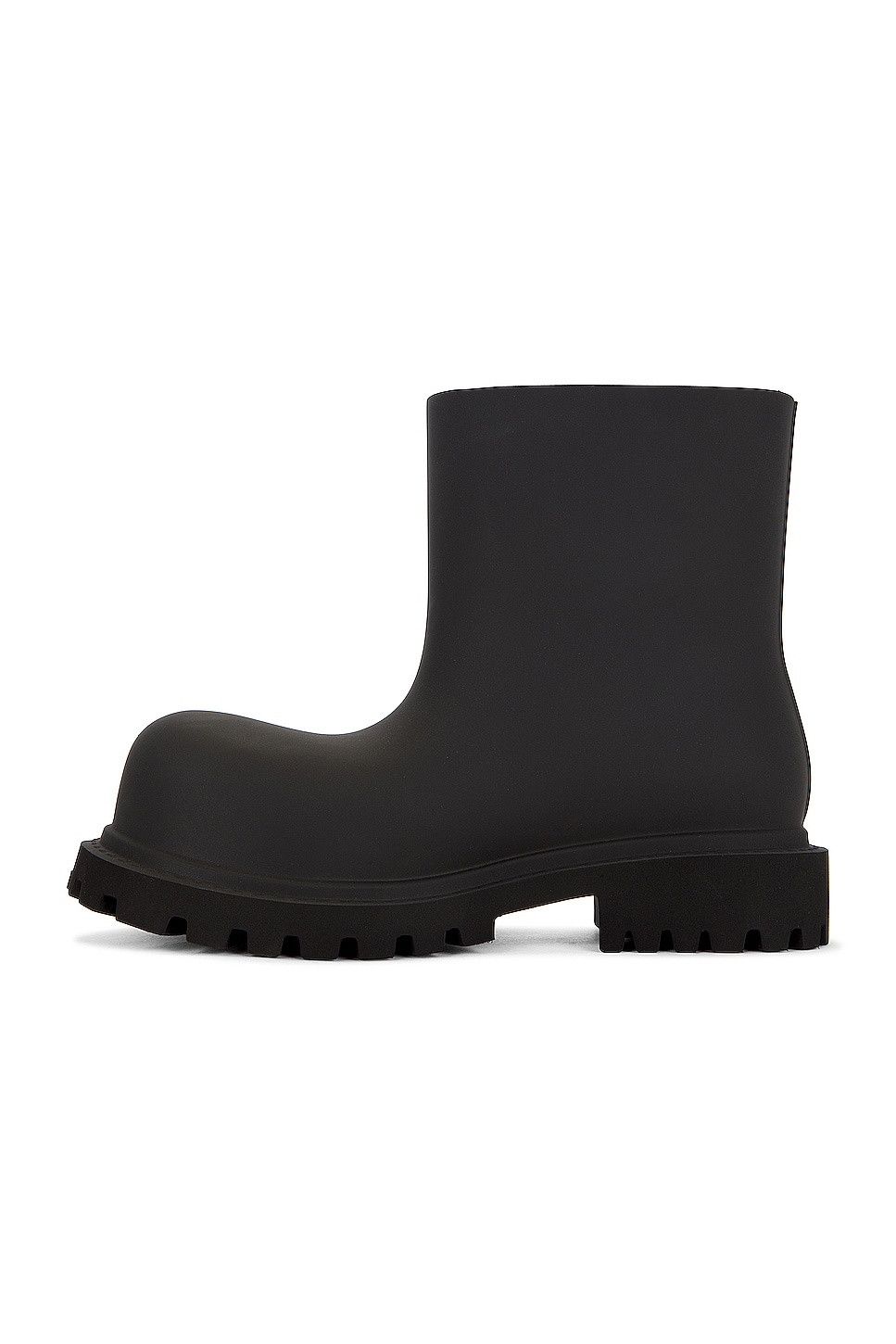 Balenciaga o1y0625 Rubber Ankle Boots in Black Size US 6 / IT 36 - 5 Thumbnail
