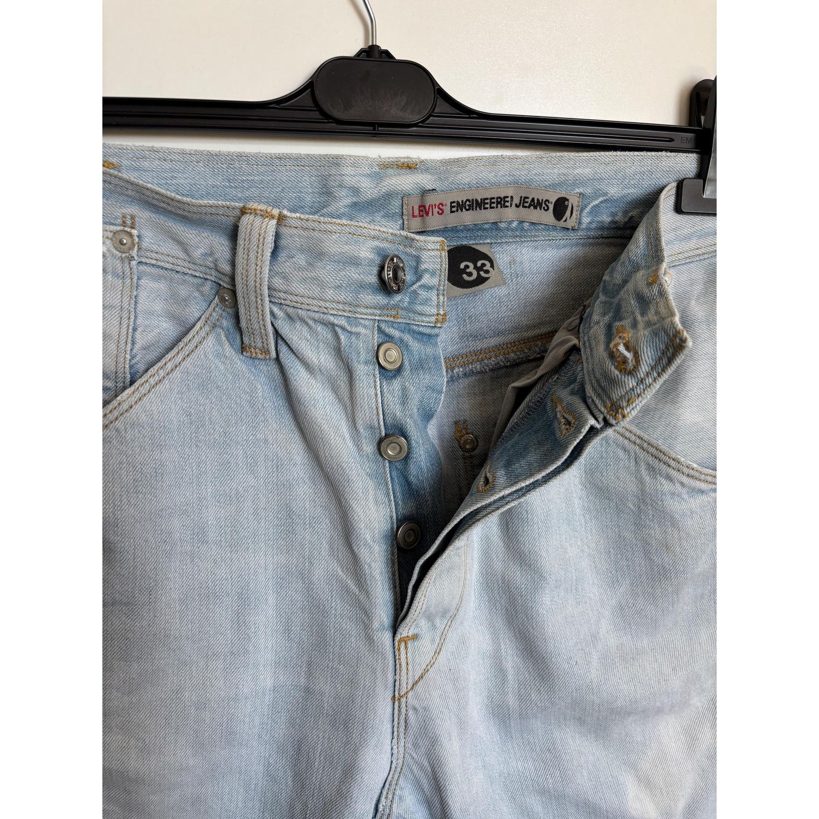 Levi's Levi's Engineered Jeans 0507 W33 L32 Rare Twisted Leg Y2K Size US 33 - 7 Thumbnail