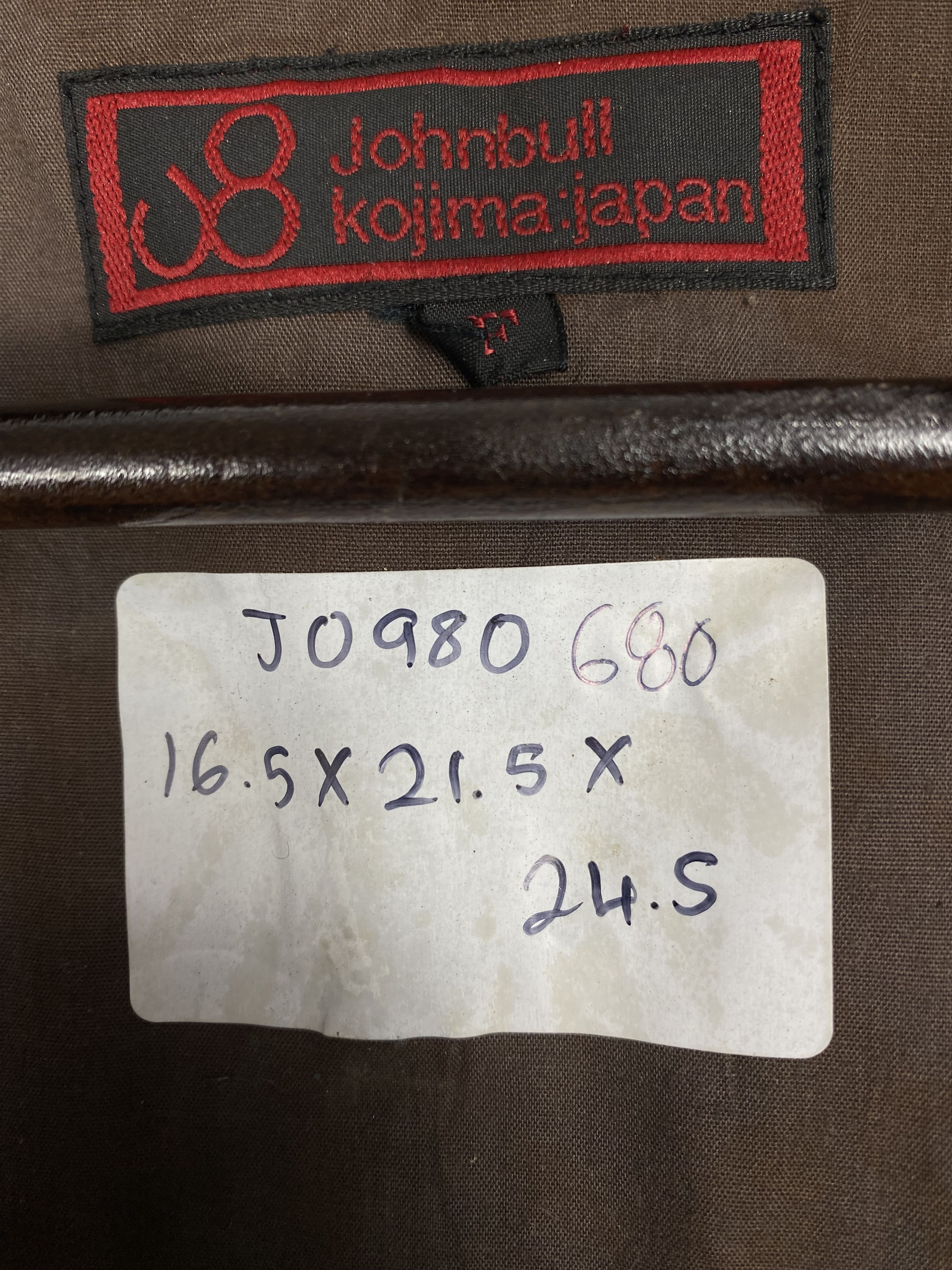 Johnbull Vintage Johnbull Kojima Leather Jacket DJ0680 Size US XS / EU 42 / 0 - 10 Thumbnail
