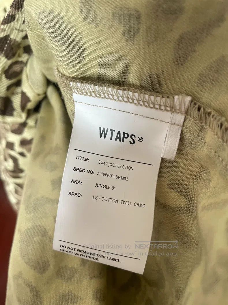 Wtaps Wtaps Leopard Print Four-Pocket Shirt Jacket Size US M / EU 48-50 / 2 - 3 Thumbnail