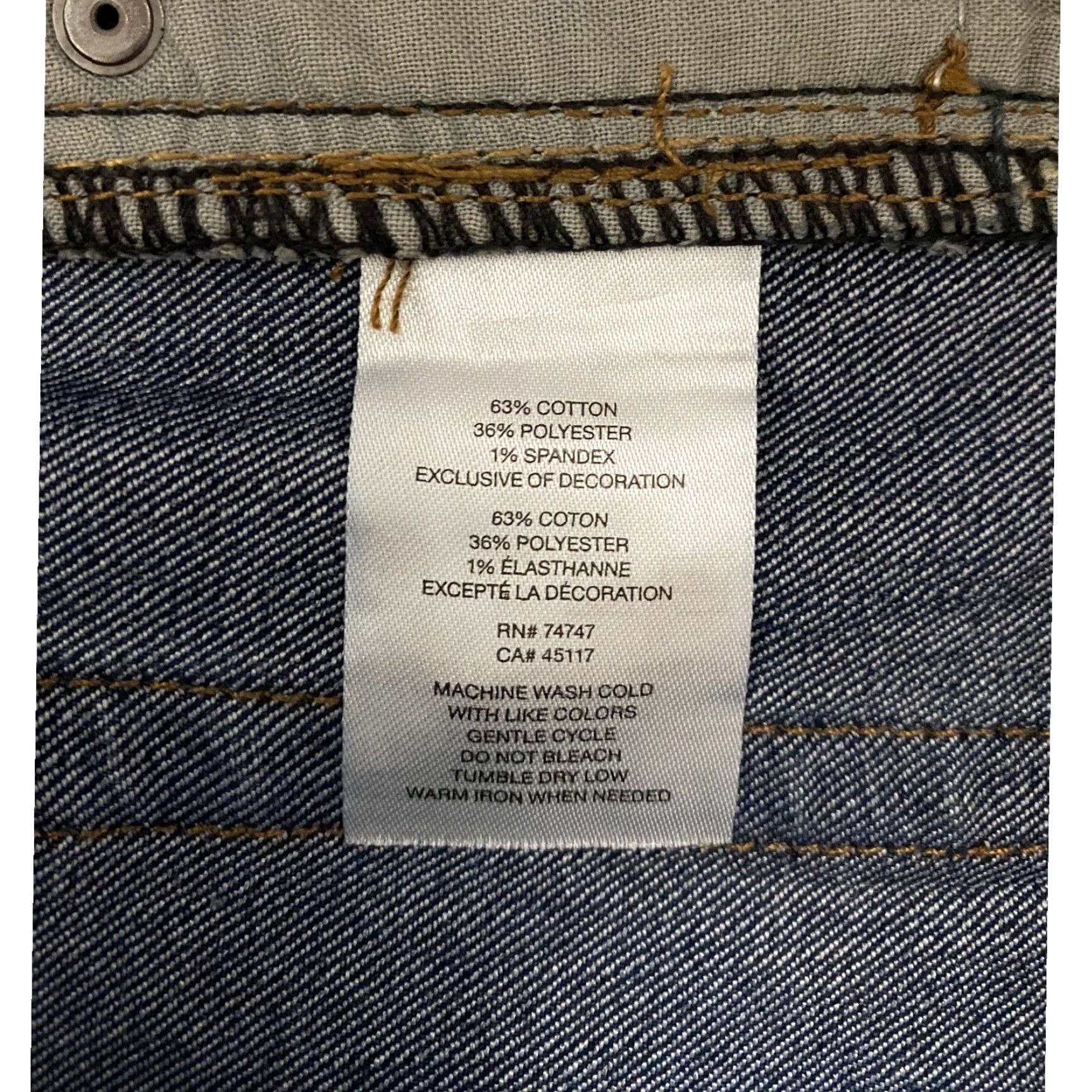 Vintage VINTAGE Red Head Jeans Men 34x30 Blue Straight Whiskers 614RHF21 Size US 34 / EU 50 - 5 Thumbnail