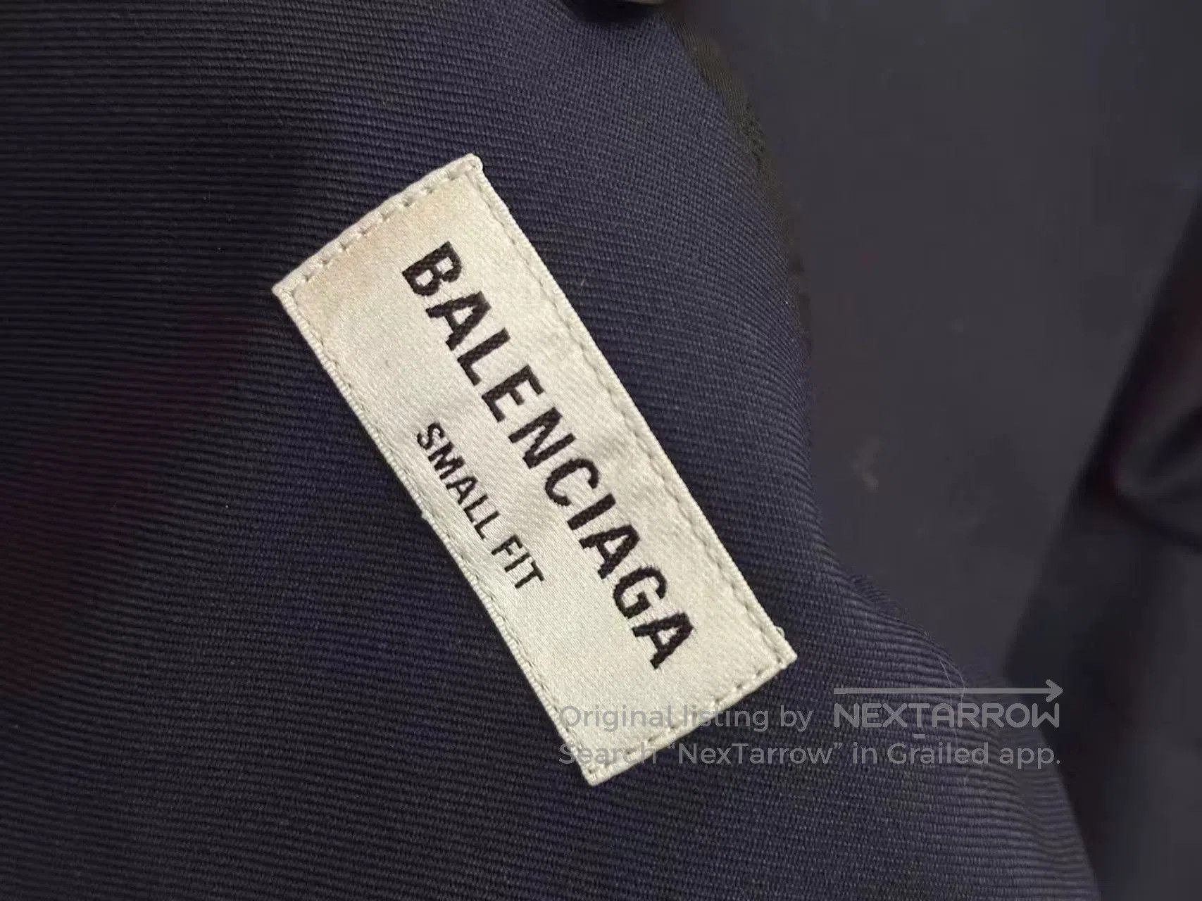 Balenciaga balenciaga embroidered logo wool long coat. Size US XXS / EU 40 - 2 Thumbnail