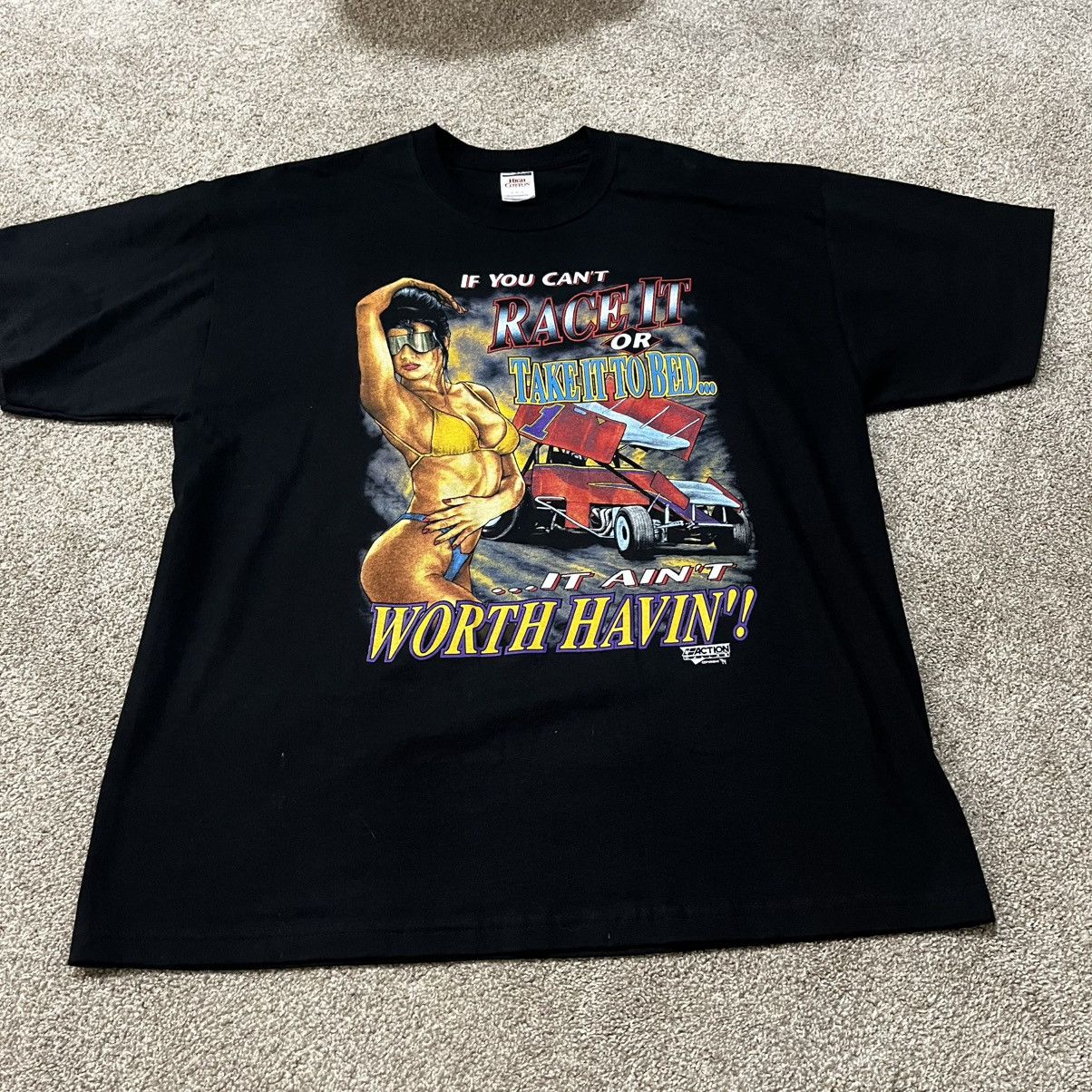 Other Vintage Racin’ In the USA Tee shirt Size US XL / EU 56 / 4 - 1 Thumbnail