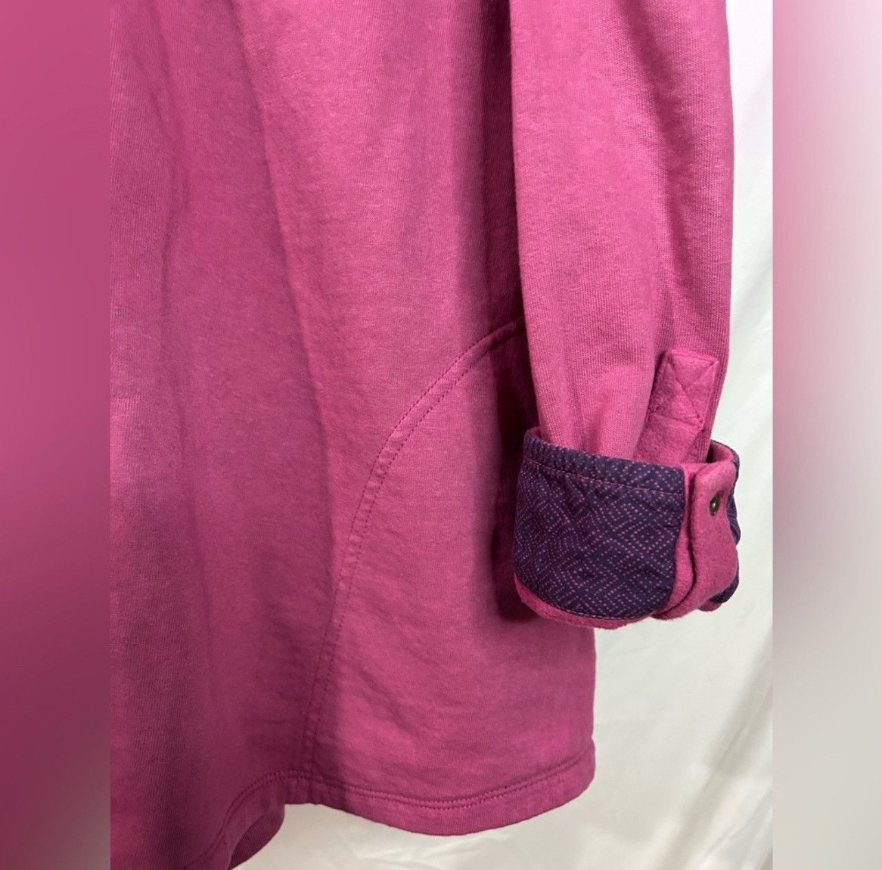 Other Sundance Pink Cotton Fleece Shirt Jacket Artsy Size XXL Size US XXL / EU 58 / 5 - 6 Thumbnail