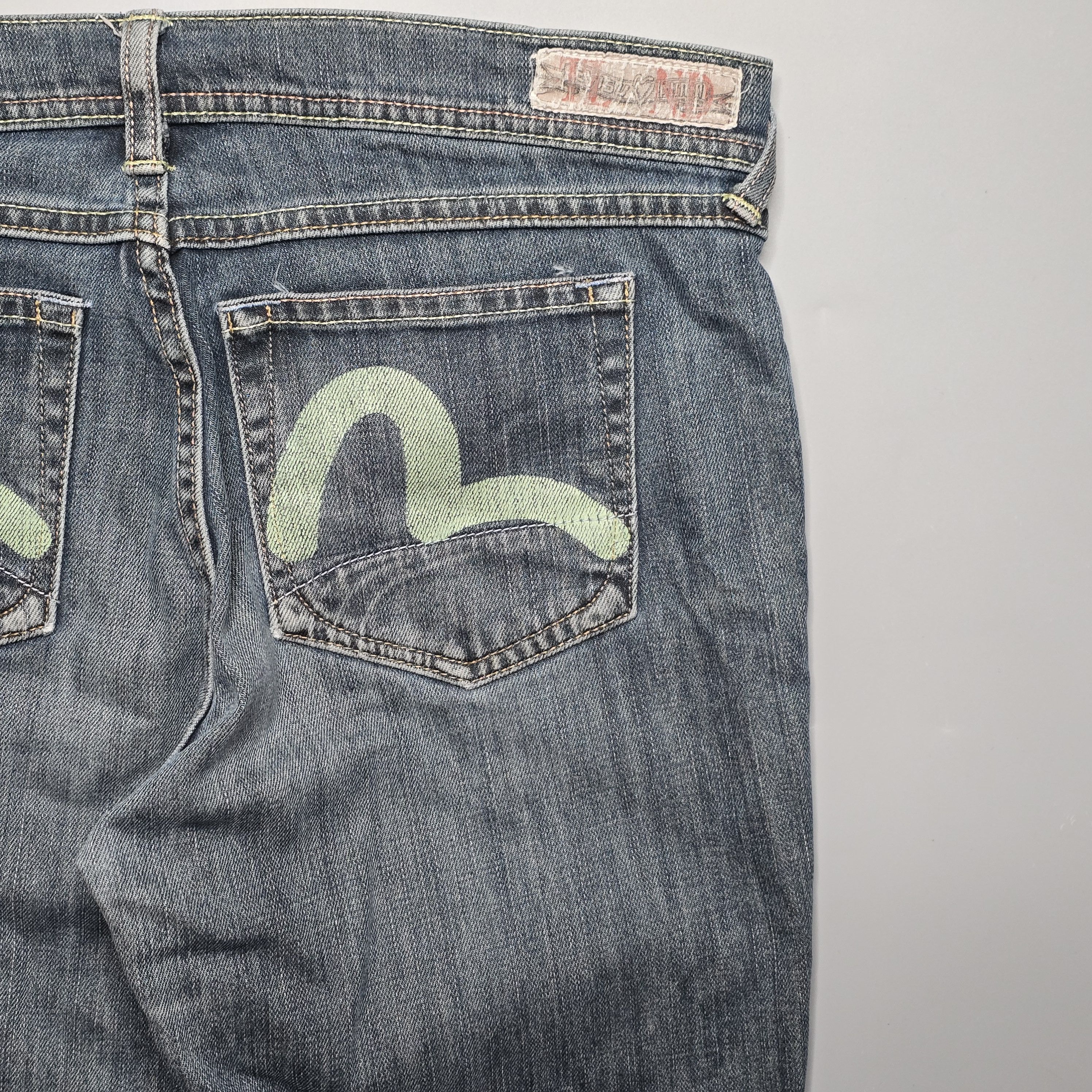 Evisu × Puma Evisu x Puma - Y2K Seagull Straight Jeans Size 30" / US 8 / IT 44 - 5 Thumbnail