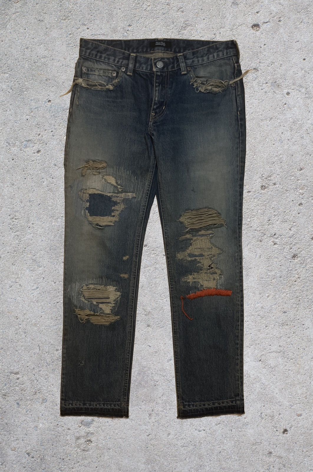Undercover Undercover 68 Black Yarn Denim | Grailed