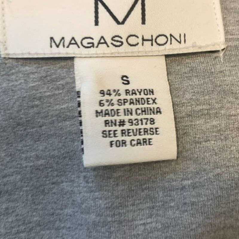 Magaschoni Magaschoni light gray one button blazer size Small Size S / US 4 / IT 40 - 3 Thumbnail