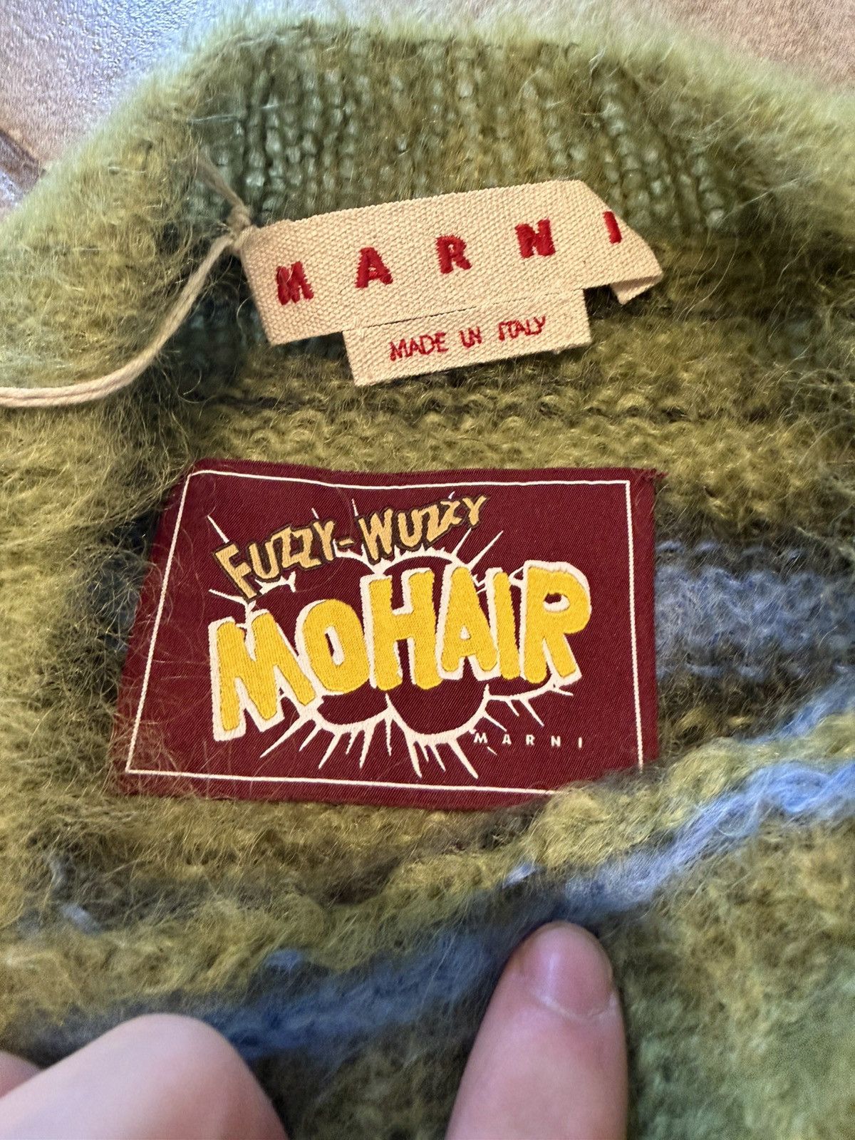 Marni Marni Mohair Sweater Size US L / EU 52-54 / 3 - 4 Thumbnail