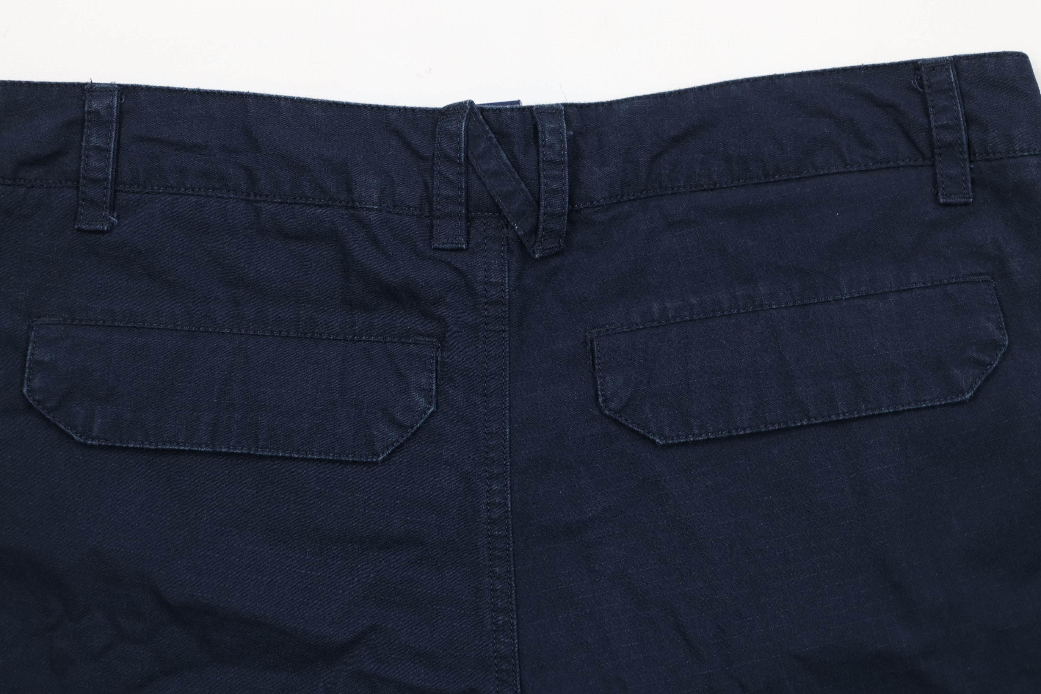 Nike Vintage Nike Scott Mini Swoosh Ripstop Cargo Shorts Blue Size US 30 / EU 46 - 11 Thumbnail